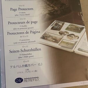 Creative Memories Page Protectors 12 x 12 NEW in plastic. 16 sheets